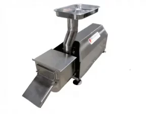 Imagem demonstrativa da despolpadeira de frutas pequena Macanuda