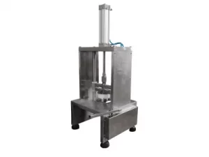 Imagem de demonstração do Descascador de Abacaxi Pneumático Macanuda